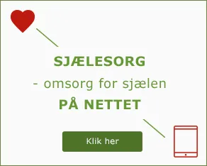 Billede med link til sjælesorg på nettet